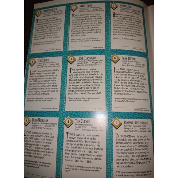 Sports illustrated for kids Jump! 1989 - Picture 6 of 9